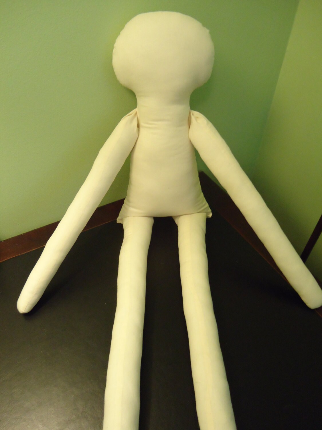 HuGe Muslin Cloth Doll Body form 4045 tallPrimitive Etsy
