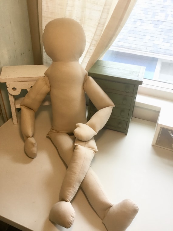 Physical Therapy Cloth Doll Body cloth flexible toddler child large 40” PT OT Energy Healing chakras Reiki Proxy