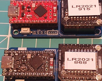 Placa de prueba de radio Lora (MCU Pro-Micro y LR2021 compatible con Mikrobus) para Meshtastic