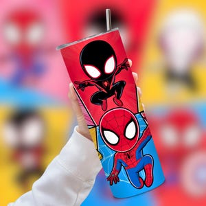 action hero tumbler, comic book tumbler, hero design wrap, superhero tumbler, popular design wrap, superhero red blue, trendy tumbler wrap, 20oz tumbler wrap, best hero design, skinny tumbler wrap, sublimation design, the unified studio, vintage comic strip