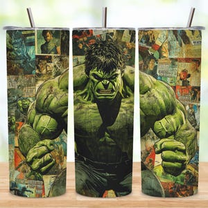 VINTAGE Superhero 20oz Tumbler Wrap PNG, Sublimation Design, Straight Tumbler Wrap png, Instant Digital Download PNG