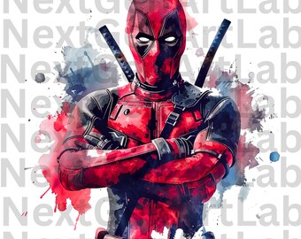 Acuarela de superhéroe PNG - Clipart de Spiderman - Diseños de camisetas y arte salpicado - Cumpleaños - PNG transparente - Descarga digital.