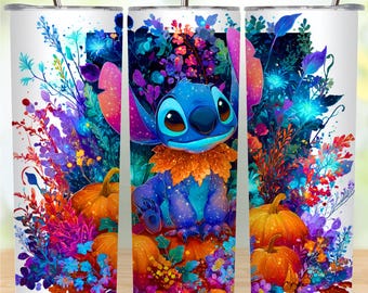 Envoltorio para vaso de Halloween con dibujos animados: Diseño de sublimación de 20 oz (descarga digital)