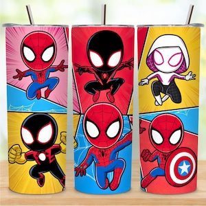 action hero tumbler, comic book tumbler, hero design wrap, superhero tumbler, popular design wrap, superhero red blue, trendy tumbler wrap, 20oz tumbler wrap, best hero design, skinny tumbler wrap, sublimation design, the unified studio, vintage comic strip