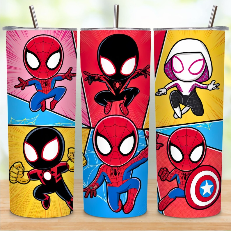 action hero tumbler, comic book tumbler, hero design wrap, superhero tumbler, popular design wrap, superhero red blue, trendy tumbler wrap, 20oz tumbler wrap, best hero design, skinny tumbler wrap, sublimation design, the unified studio, vintage comic strip