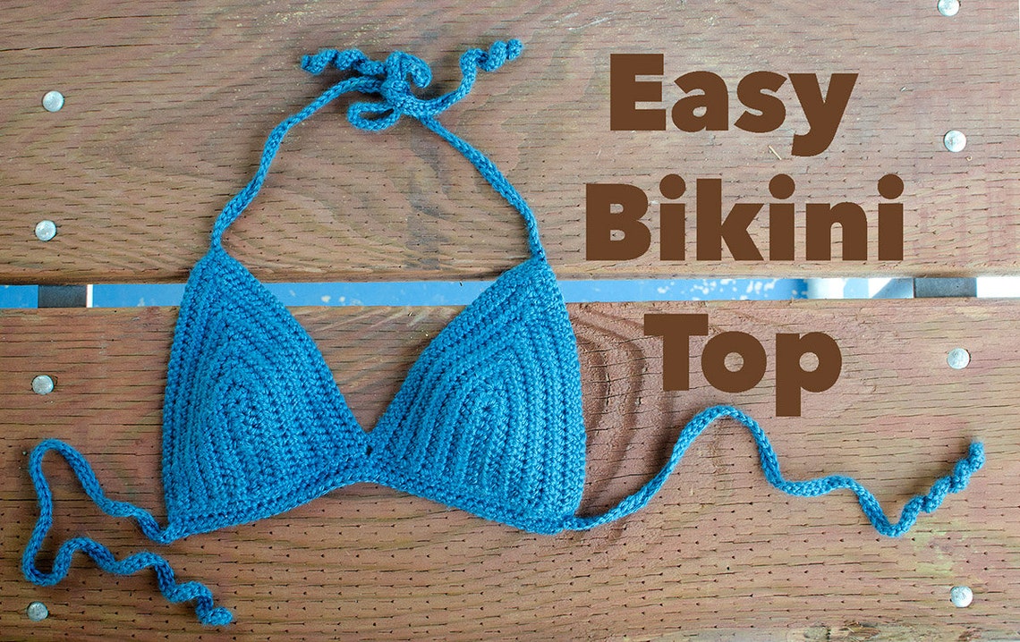 Crochet Bikini Top PDF Pattern - Etsy