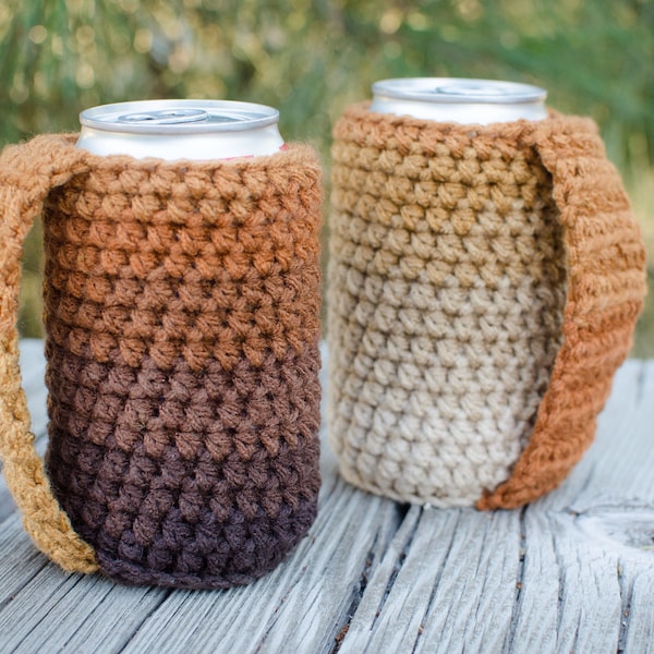 PDF PATTERN, Crochet Can Cozy/Can Cooler