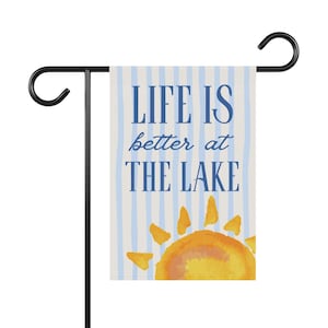 Copy of Personalized Summer Garden Flag, Custom Grandparents Yard Sign with Family Name, Cute Outdoor Decor for Nana & Papa House