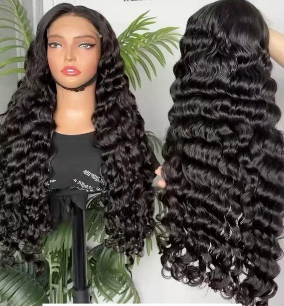 Burmese Curly HD Lace Closure| Frontal Wig: Virgin Remy Hair, Natural Black High Density