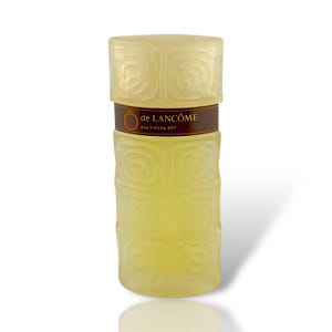 Perfume Vintage Lancôme Ô de Lancôme Eau Fraiche 85 1970s Frosted Glass Bottle Citrus Cologne French Perfumery Collectible 2oz Rare Original