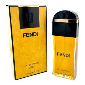 First Release Original 1985/86 Fendi Eau de Parfum 100ml/3.4oz New in Box RARE Vintage HTF
