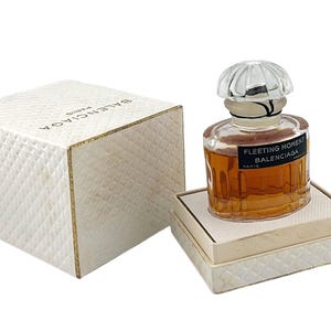 Rare Balenciaga Fleeting Moment 1 oz Perfume Sealed 1949 in Original Box Vintage