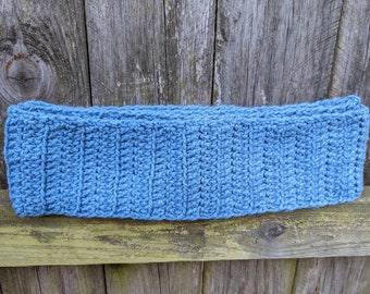 Blue Basic Scarf