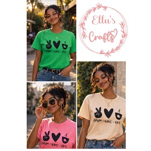 Ethiopian Selam Fikir Buna Coffee T-Shirt | Amharic Peace Love Tee | Unisex Cultural Shirt image 5