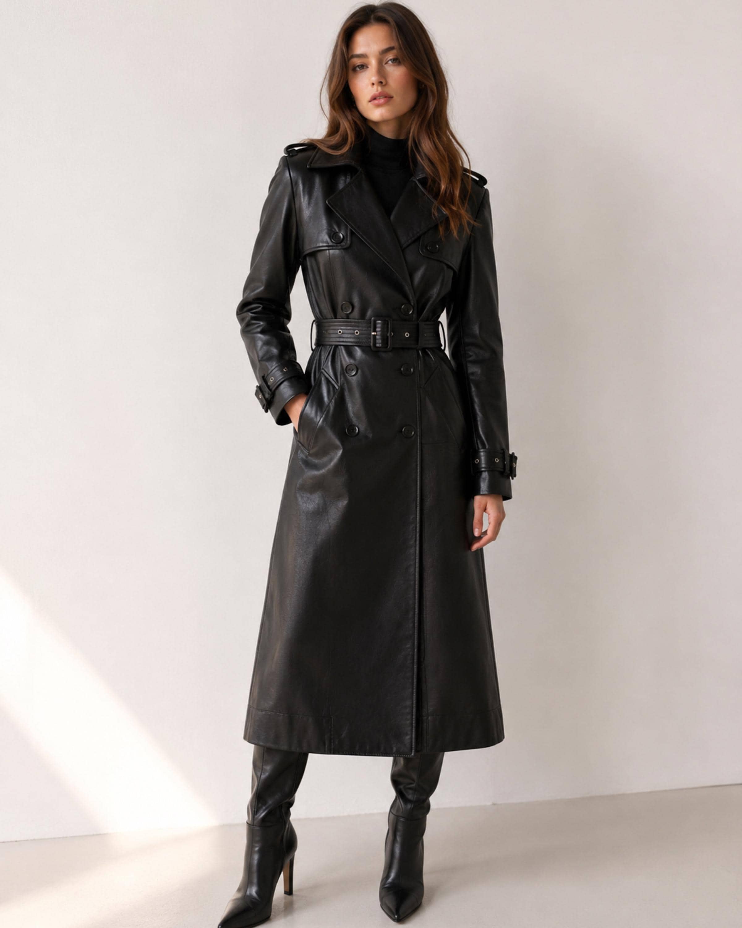 ジャケット・アウター SULLEN 90s Archive Black Super Long Coat