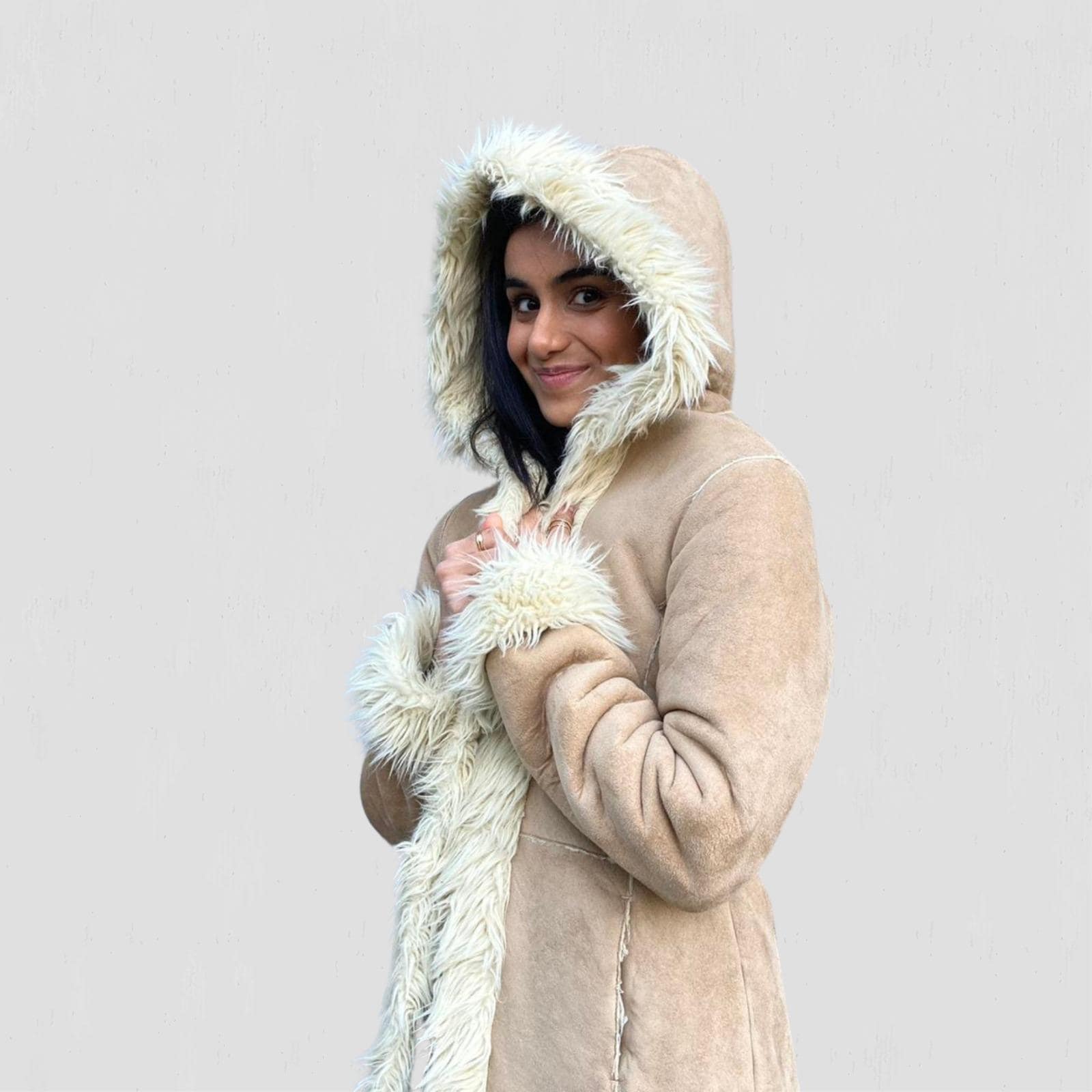 Y2k Fur Jacket - Etsy Sweden