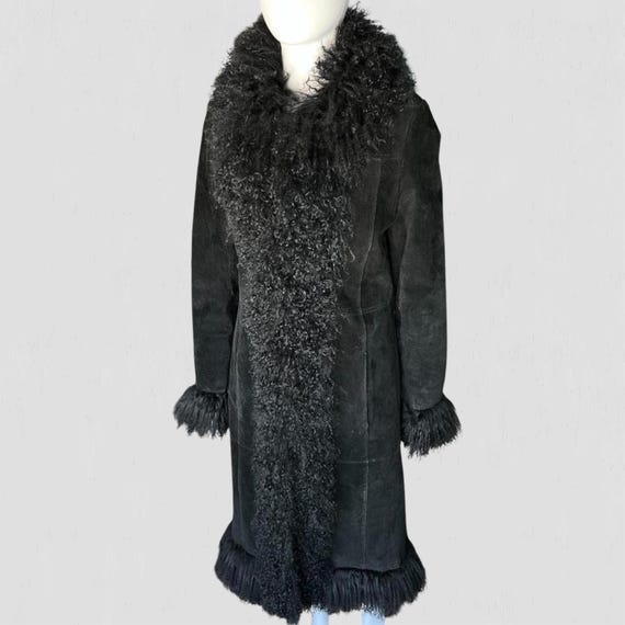 Frauen Penny Lane Mantel 70er Jahre Vintage Mongolischer