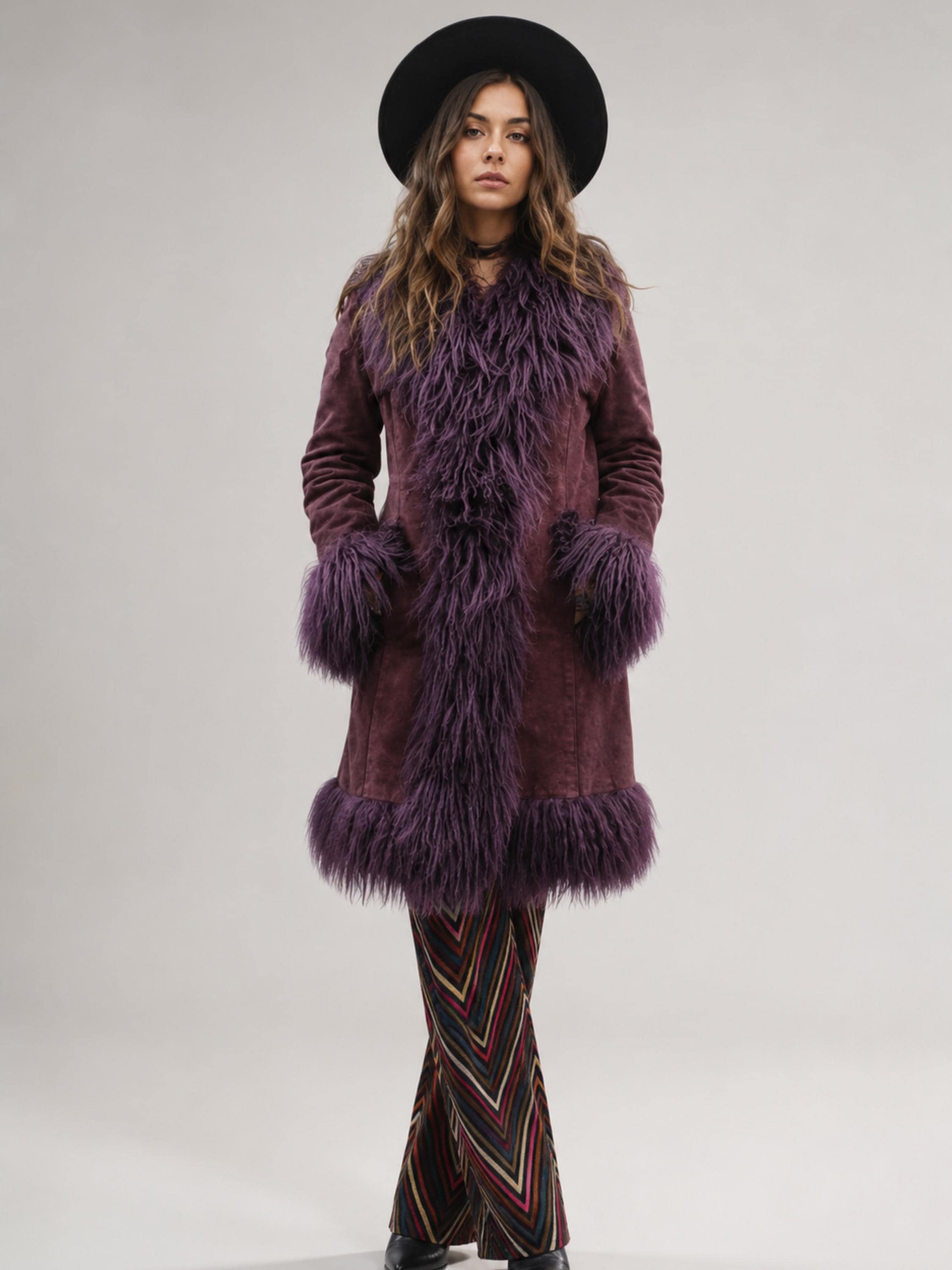 Curly Fur Coat - Etsy