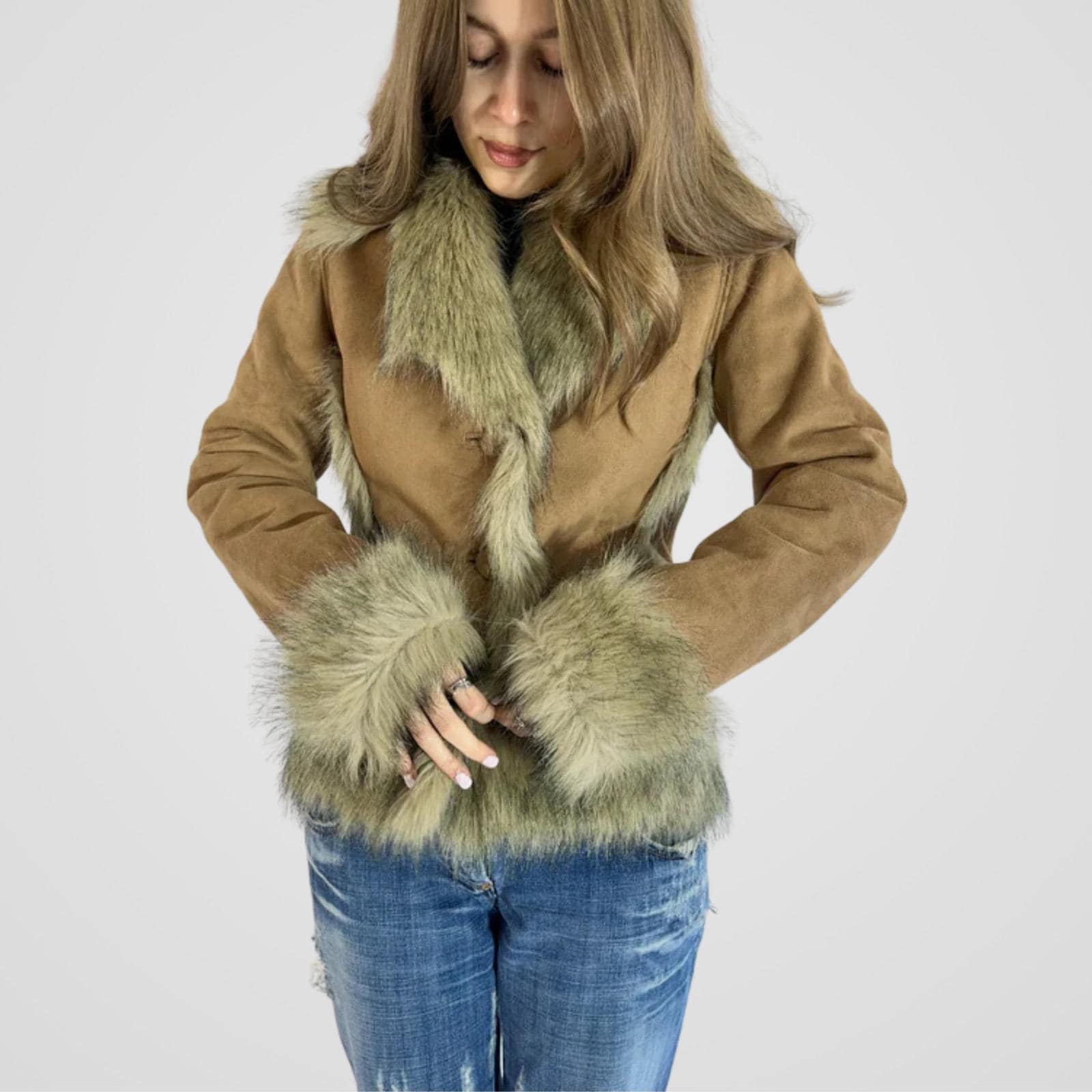 ジャケット・アウター dear sisterhood 70's Actress Fur Coat dear sisterhood 70´s Actress Fur Coat