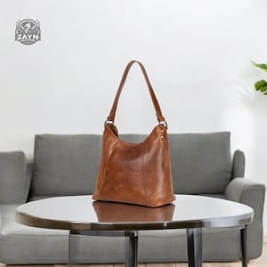 Handmade Cowhide Leather Hobo Bag: Vintage Boho Shoulder Bag