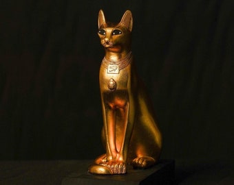 Egyptian Goddess Bastet statue, replica Bastet statue made in Egypt