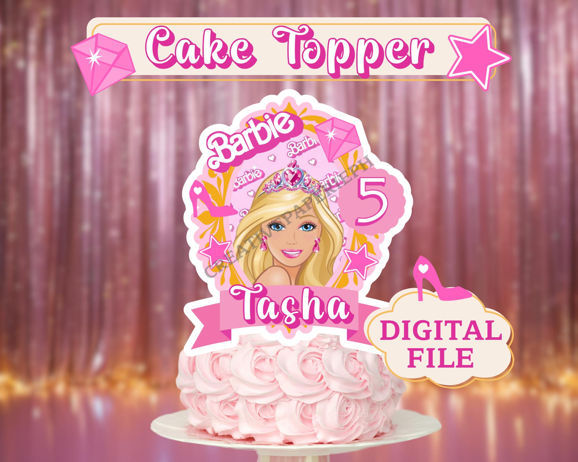 Cake Pastel De CumpleaÃ±os De Barbie Barbie Cake Pastel Tematica