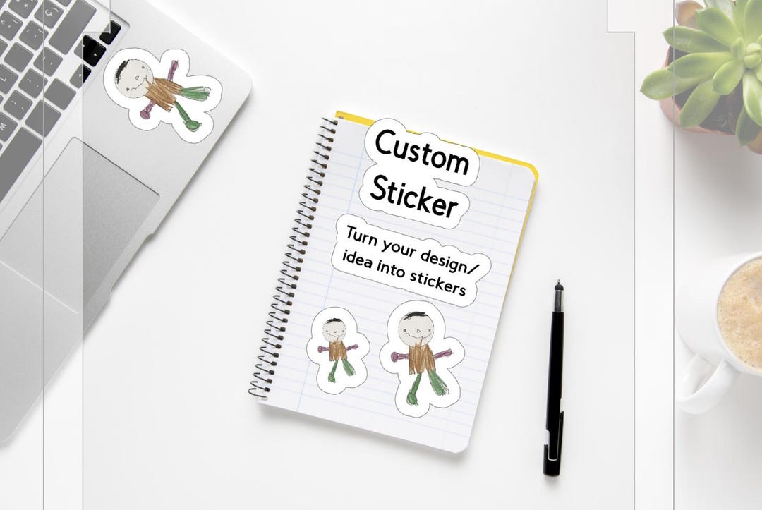 Custom Design Paper/vinyl Stickers-laptop, Phone,book, Decor - Etsy
