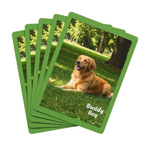Custom Photo Playing Cards - Personalized Playing Cards with Photos - Bulk Wedding Favors -Groomsmen Custom Printed Deck of Cards-Birthdays