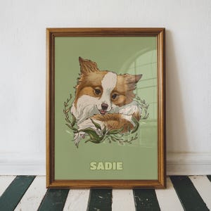 Custom Dog Painting, Pet Memorial Gift, Custom Pet Painting, Hand-Painted Pet Art, Personalized Dog Portrait, Dog Lover Gift, Pet Loss Gift