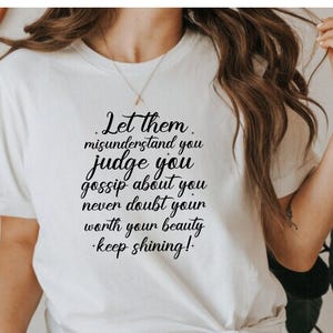 Laat ze SVG-bundel | Blijf glanzend SVG | Inspirerend citaat SVG | Eigenwaarde en geestelijke gezondheid Svg | Motiverend snijbestand voor shirts