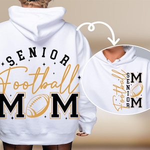 Senior Football Mom Svg, Football Mom Png, Class Of 2026 Svg, Football Svg, Game Day Svg, Clipart, Gift For Her, Cut Files Cricut,Trendy Svg