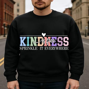 La gentillesse est gratuite Svg, être gentil citation inspirante Svg, Svg motivant, amour de soi, Svg santé mentale, cliparts, fichiers Png coupe Cricut