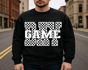 チェック柄レトロゲームデー SVG、PNG、カットファイル（デジタルダウンロード）