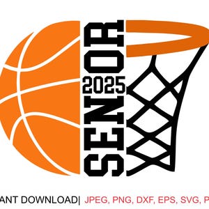 Senior Basketball 2025 svg, Basketball Mom svg, Spieltag svg, Basketball Mama svg, Sublimationsdesigns, Geschenk für sie, Png geschnittene Dateien Cricut