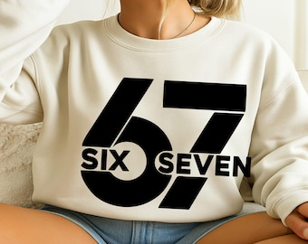 Six Seven Funny Meme SVG PNG, Birthday Shirt Design (Digital Download)
