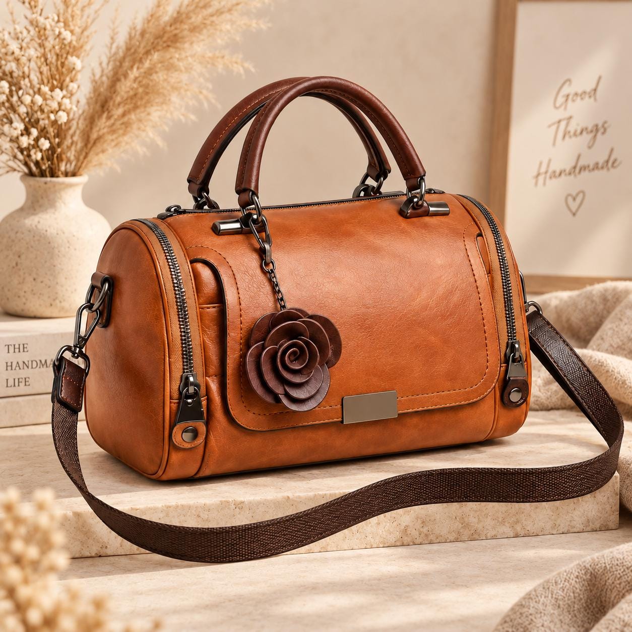 Vintage Boston Bag Designer - Etsy