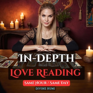 In-Depth Love Tarot Reading Same Hour | Soulmate Reading, Twin flame Reading,Breakup Reading, Medium Reading | Accurate Psychic Love Reading