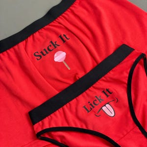 Intimo personalizzato lingerie per coppia boxer e brasiliani
