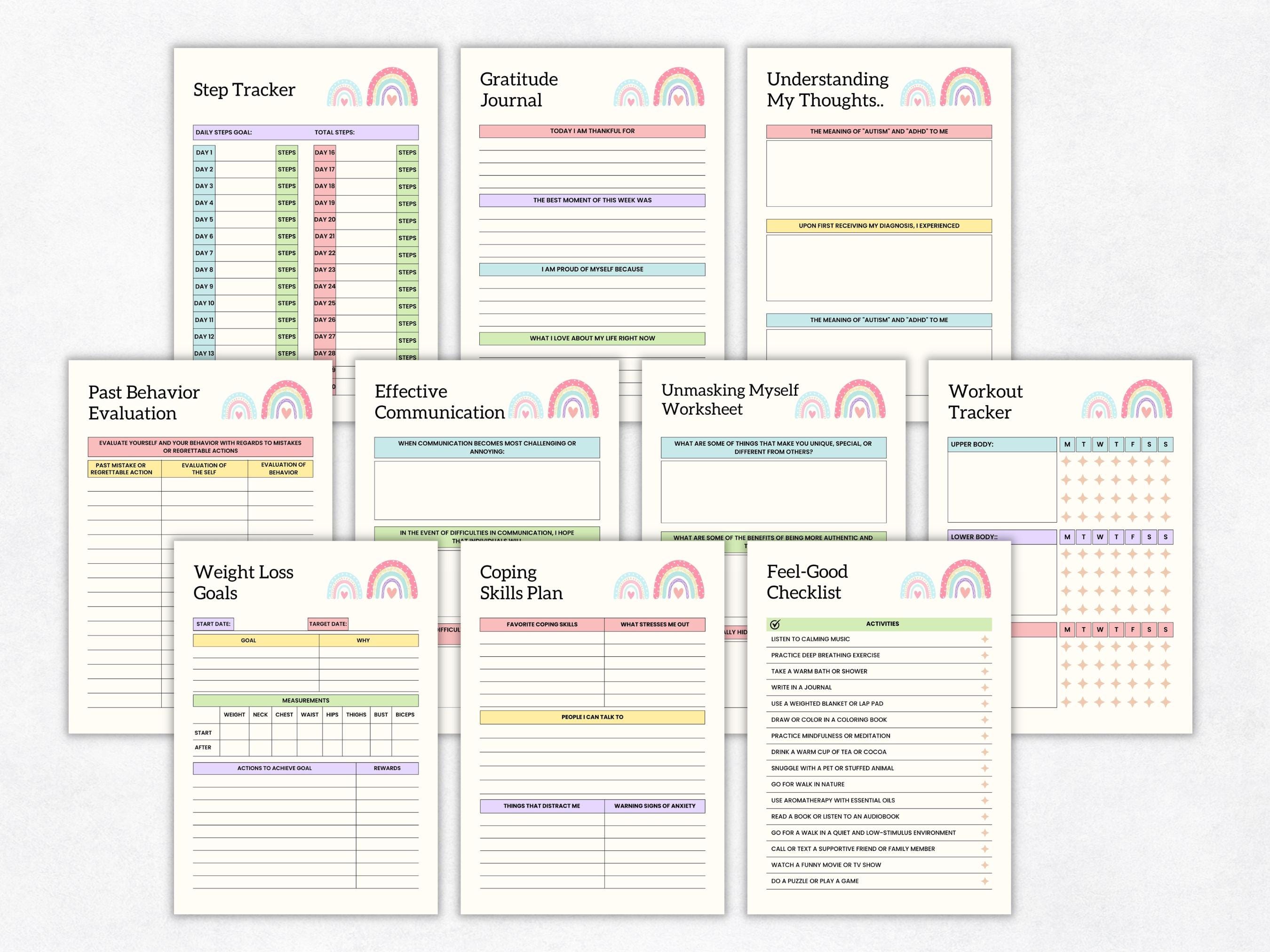 Customizable Autism Planner