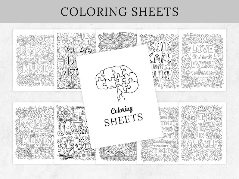 Mentalhealth planner
bundle printable pdf
Mentalhealth journal
coloring sheets page
Anxiety worksheets
Therapy workbook a5
Anger management a4
Depression journal
CBT Mindfulness plan
Coping strategies
Health wellness list
Selfcare tracker
Manifestation bundle