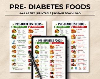 Pre Diabetes Food List Printable, Low Sugar Food Diet, Pre Diabetic Meal Plan, Pre Diabetes Food Chart And Grocery List, Low Carb Food