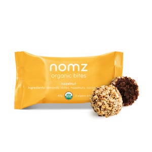 organic hazelnut energy bites, 12 pack