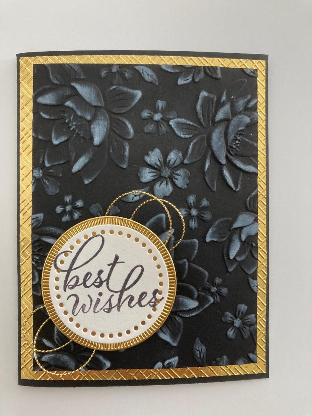 Wedding Card. Greeting Card. Unique Card. Gold Foil Wedding Card ...