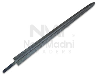 38&quot; Damascus Dual Edge Viking Sword Blank Blade NMT-2521