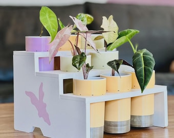 Opstapplateau voor IKEA Milsbo & kerbar-kaskasten voor 6 cm potten