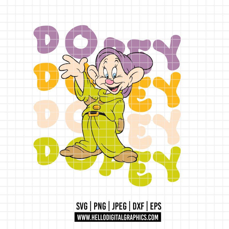 Dopey Dwarf Pattern - Etsy