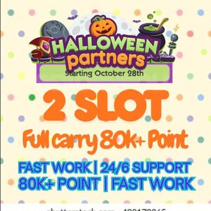Monopoly⚡ HALLOWEEN PARTNERS Go Event Full Carry (80K Points