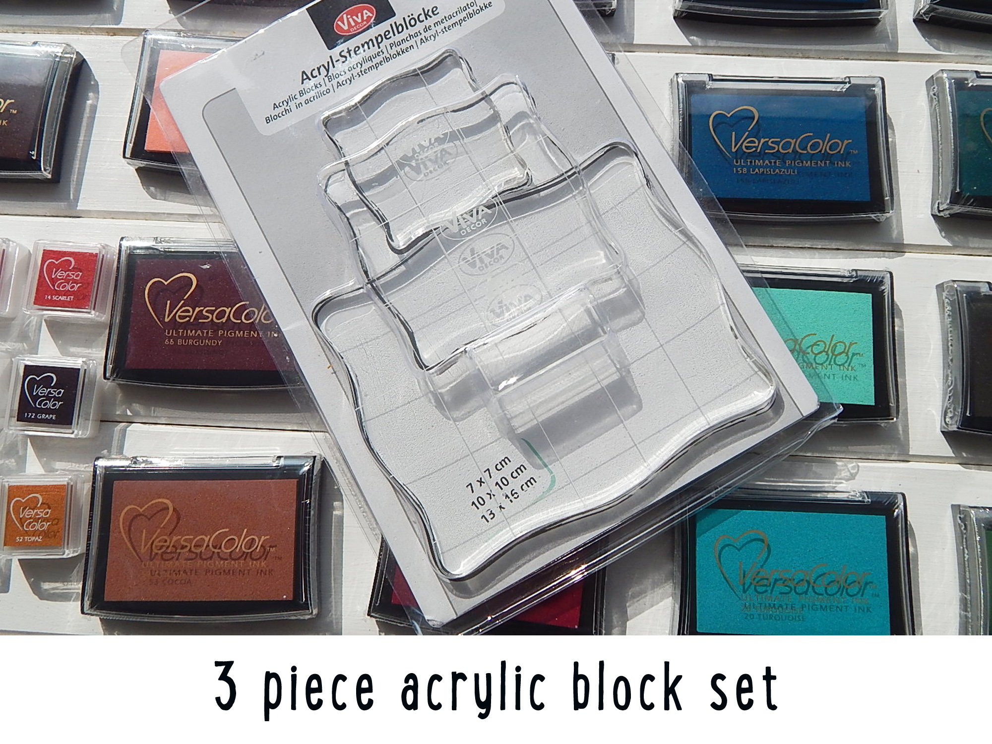 DIY Transparent Seal Stamp Block for DIY Scrapbooking Clear Photo