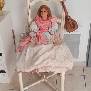 Antique French Boudoir Doll Large Poupee de Salon Ancienne Grande 32
