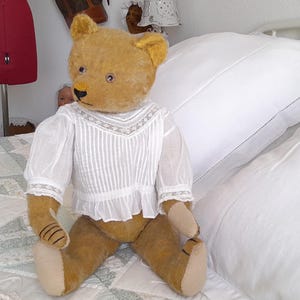 Ours ancien allemand steiff 1920 ours paille antique
